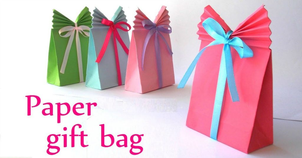 DIY Paper Gift Bag (Easy) | Paper Craft Ideas